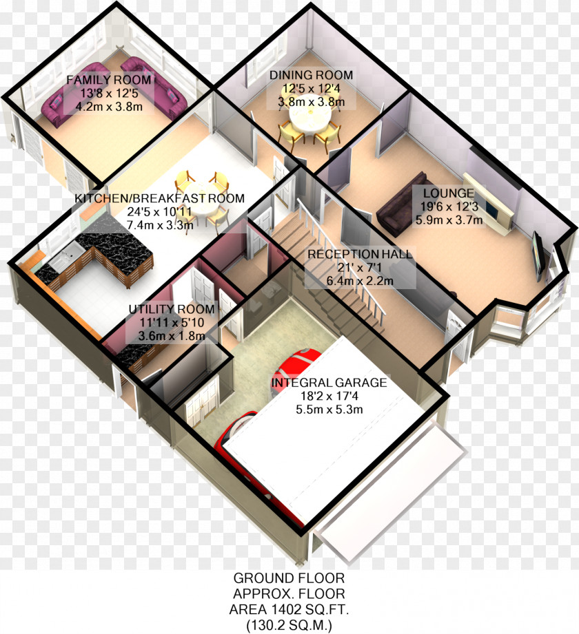 Design Floor Plan PNG