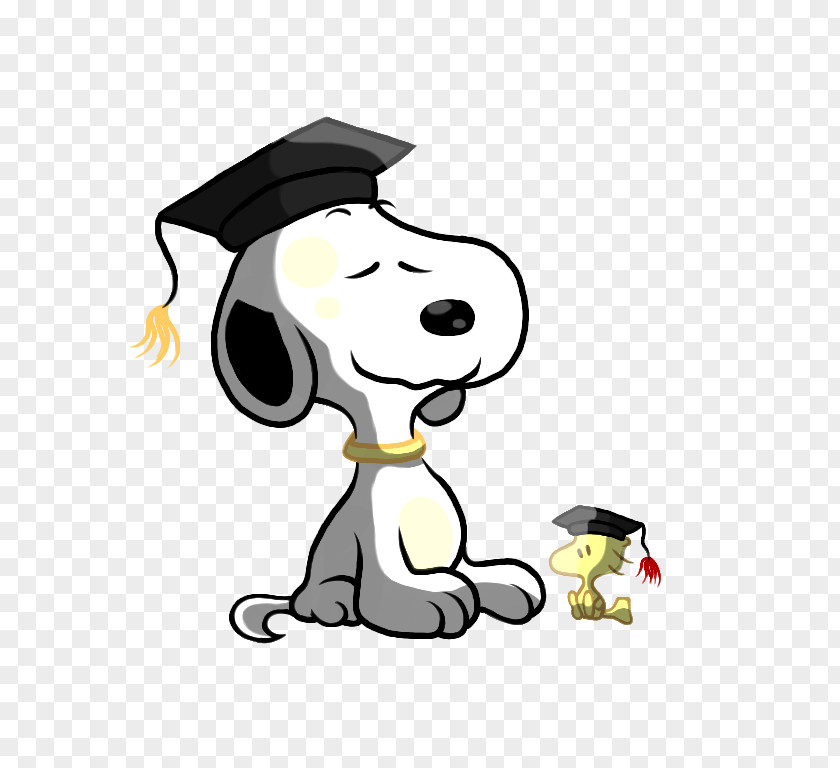 Graduates Snoopy Woodstock Graduation Ceremony Peanuts Clip Art PNG