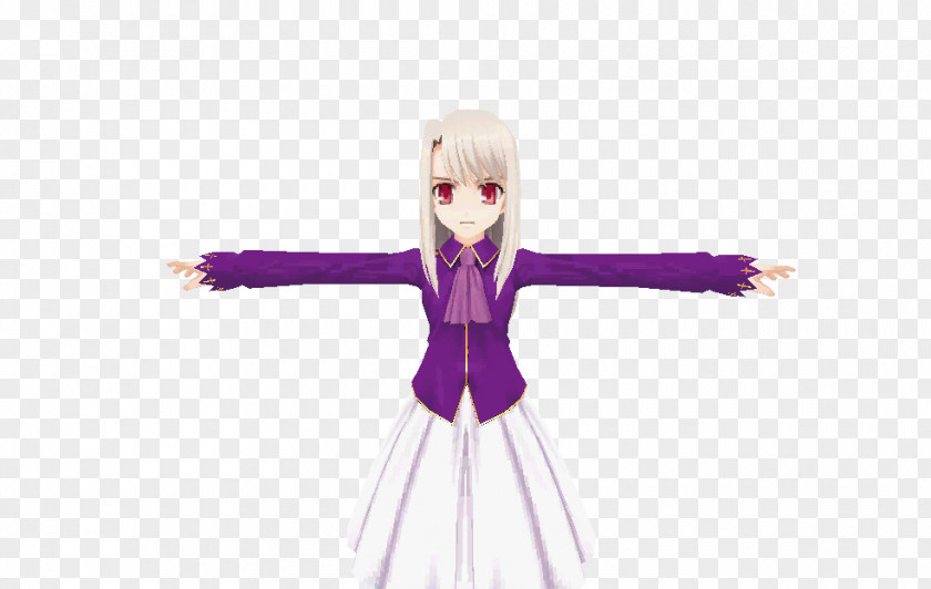 Illyasviel Von Einzbern Cartoon Costume Purple Character Fiction PNG