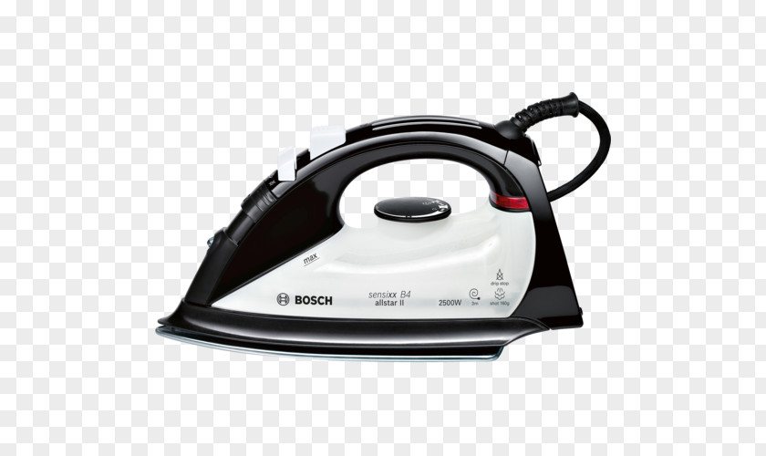 Steam Iron Clothes Robert Bosch GmbH Electricity Home Appliance PNG