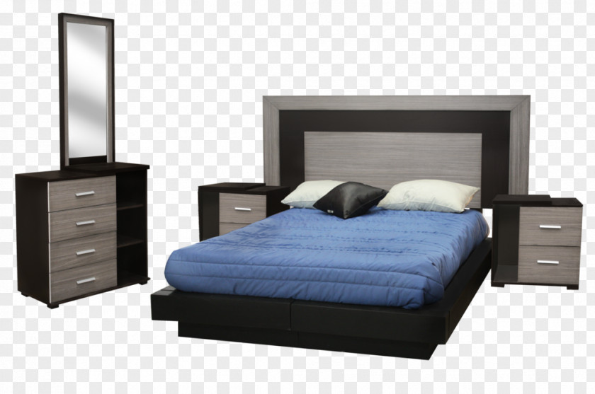 1/2 Moonlight Furniture Bedside Tables Bedroom Mattress PNG