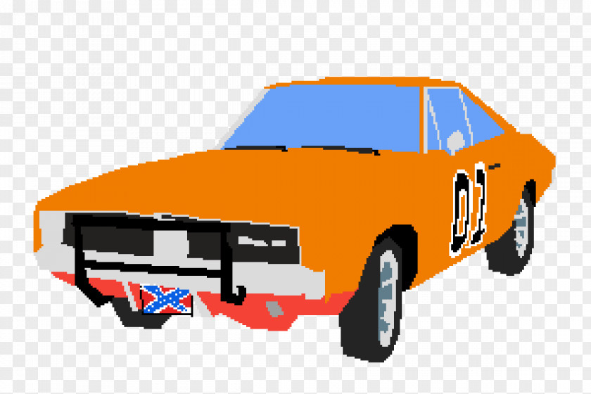 General Lee Model Car Automotive Design Motor Vehicle Classic PNG