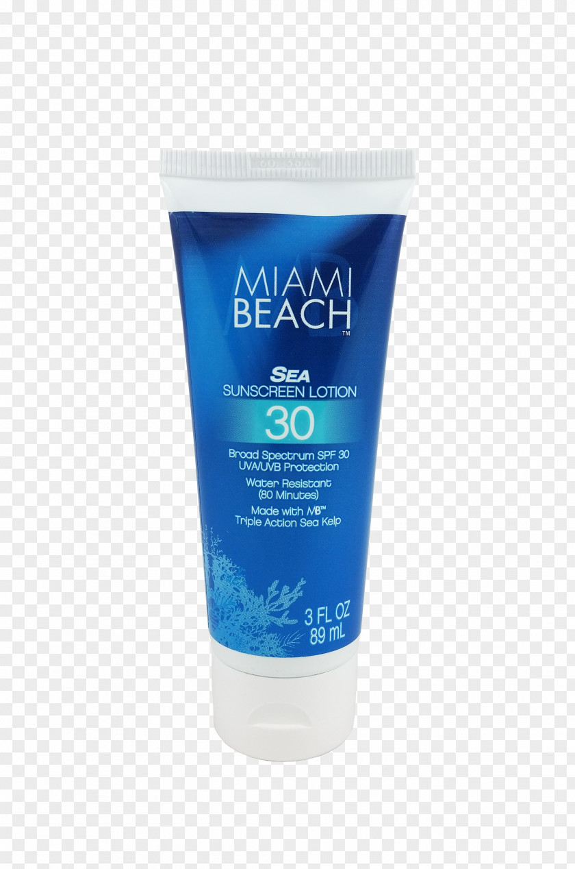 Miami Beach Sunscreen Lotion Factor De Protección Solar Nota Shower Gel PNG