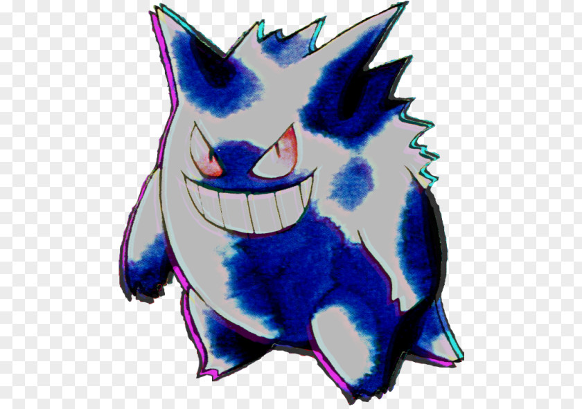 Vapor Wave Pikachu Pokémon GO Gengar PNG