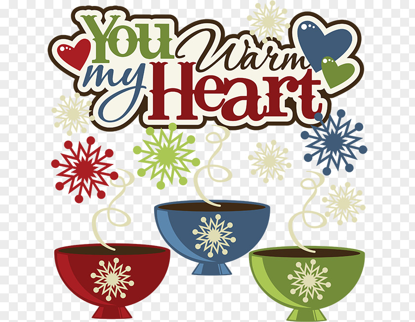 Warmth Scrapbooking Christmas Card Clip Art PNG