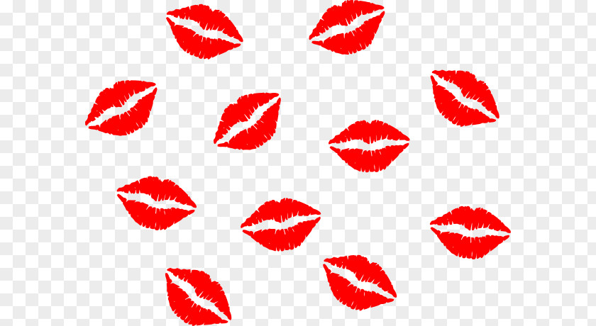 Cartoon Kissy Lips Hershey's Kisses Lip Clip Art PNG