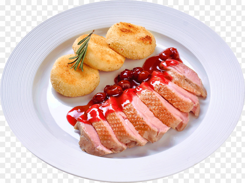 Menu Full Breakfast Dish Pasta Fillet Pork PNG