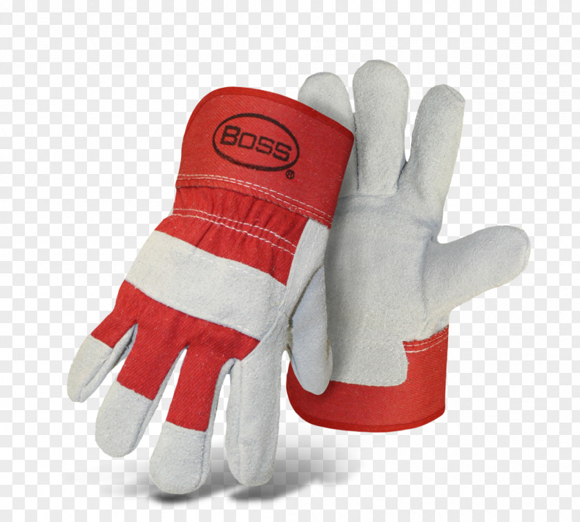 Safety Gloves Finger Glove Cowhide Palm PNG