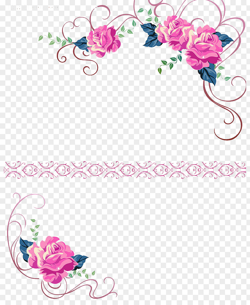 Wedding Decoration Flower Design PNG