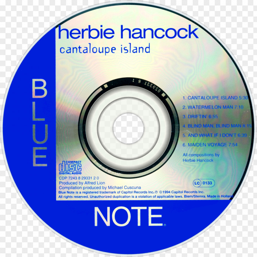 Cantaloupe Compact Disc Blue Note Jazz Club Phonograph Record Better Days Somethin' Else PNG