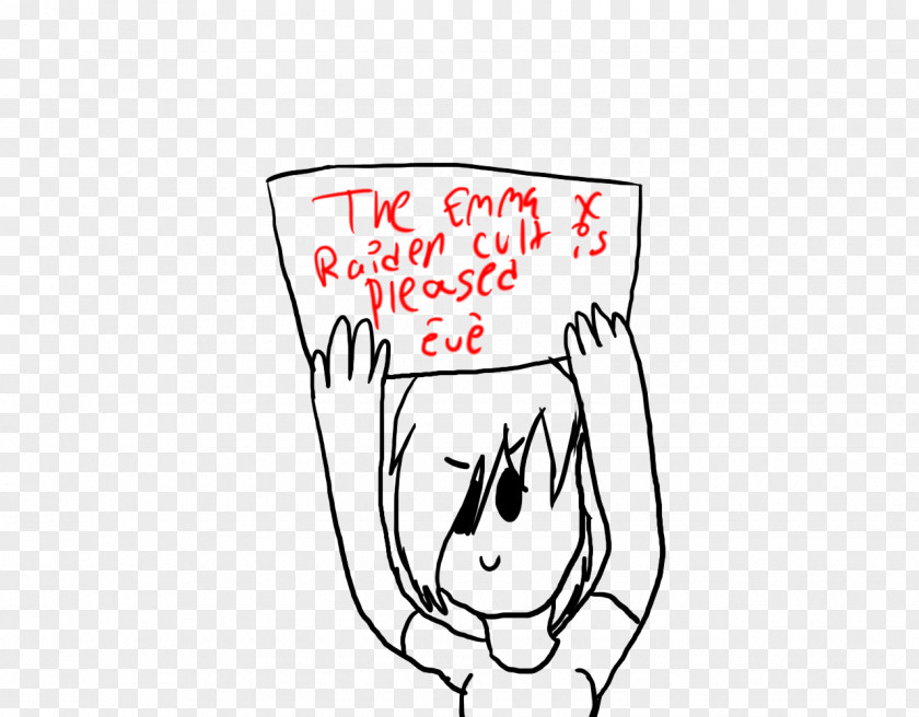 Emma Wiggle Drawing Ear Calligraphy Line Art PNG