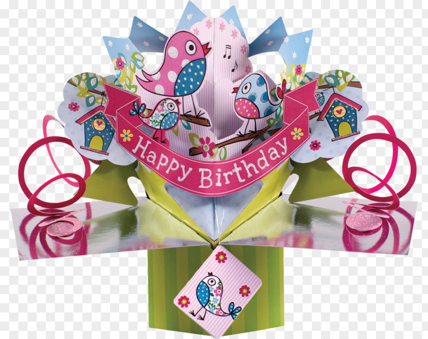 Second Birthday Greeting & Note Cards Pop-up Book Happy PNG