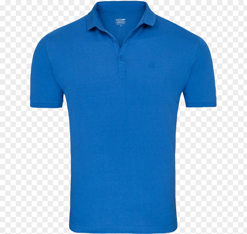 T-shirt Printed Polo Shirt Blue PNG