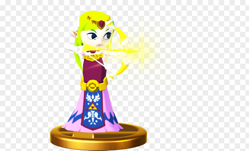 Trophy The Legend Of Zelda: Wind Waker Super Smash Bros. For Nintendo 3DS And Wii U Spirit Tracks Princess Zelda Link PNG