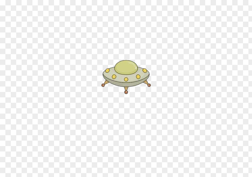 Ufo Tile Yellow Pattern PNG