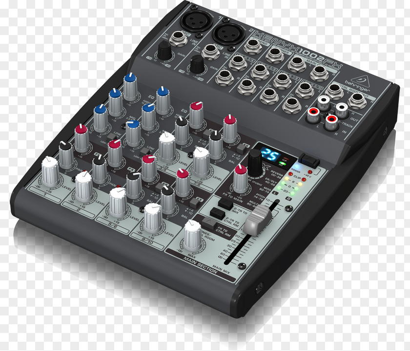 Audio Mixers BEHRINGER XENYX 1002FX Behringer Xenyx 802 PNG