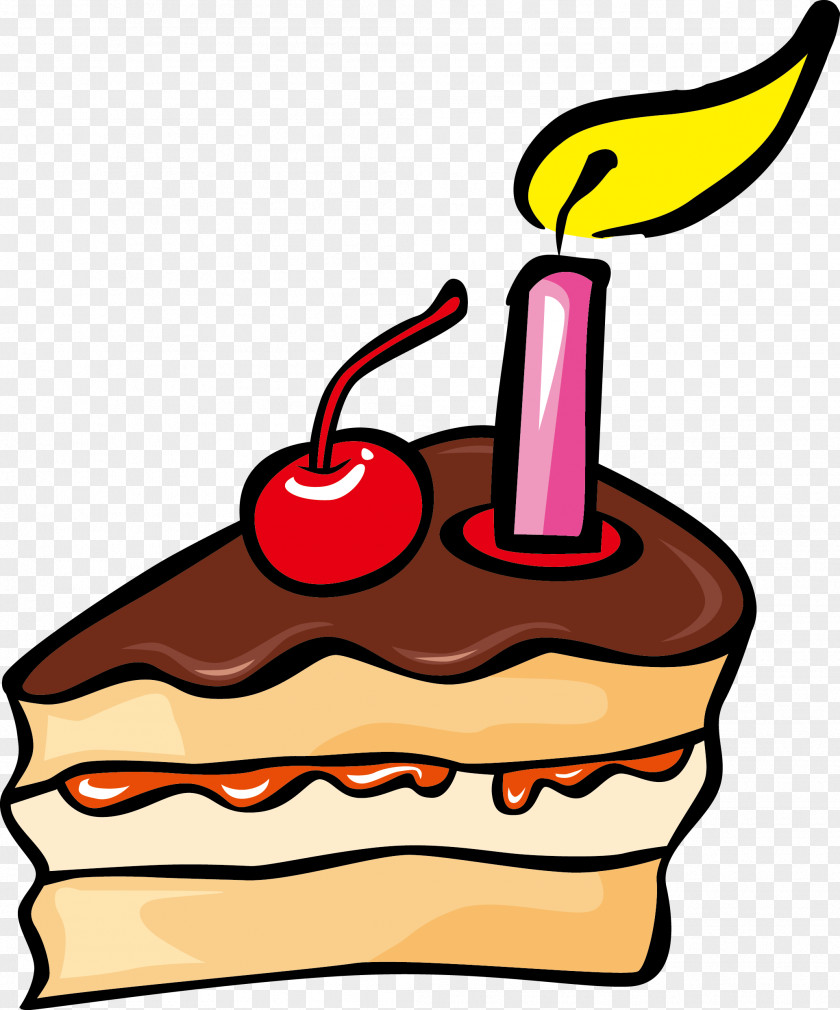 Birthday Cake Vector PNG