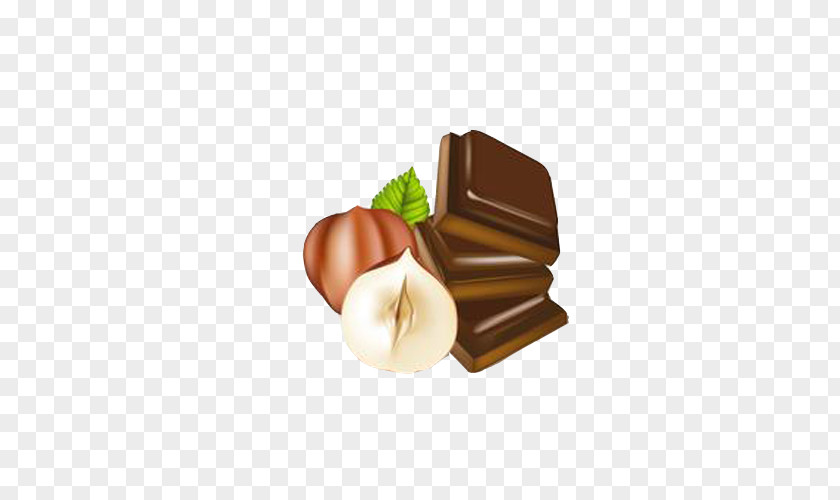 Creative Hand-painted Chocolate Pudding Nocilla Cake Hazelnut PNG