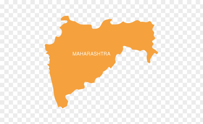 Map Maharashtra Blank Road Vector PNG
