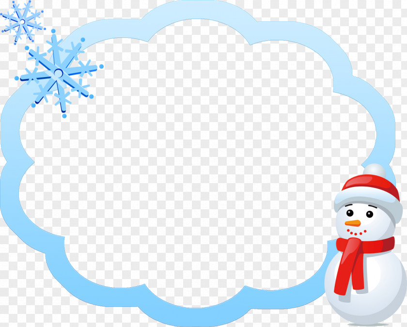 Winter Snowman Christmas PNG