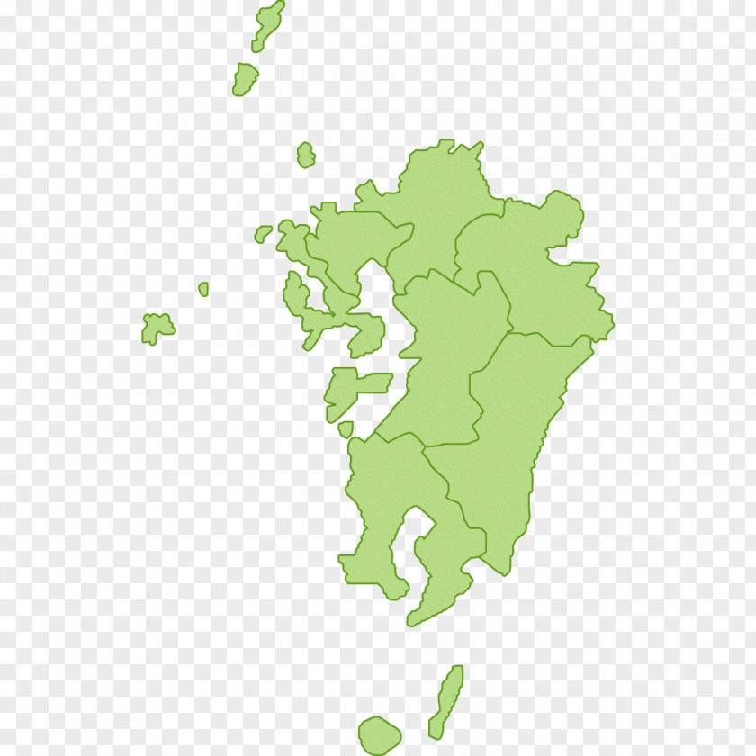 Map Kumamoto Kagoshima Fukuoka Prefecture Prefectures Of Japan PNG
