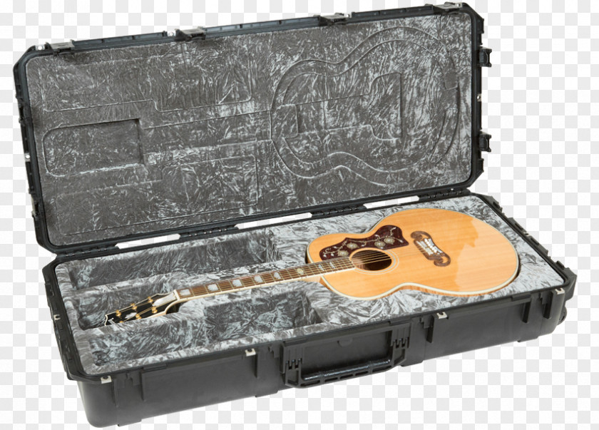 Acoustic Guitar Gibson ES-335 Road Case Skb Cases PNG