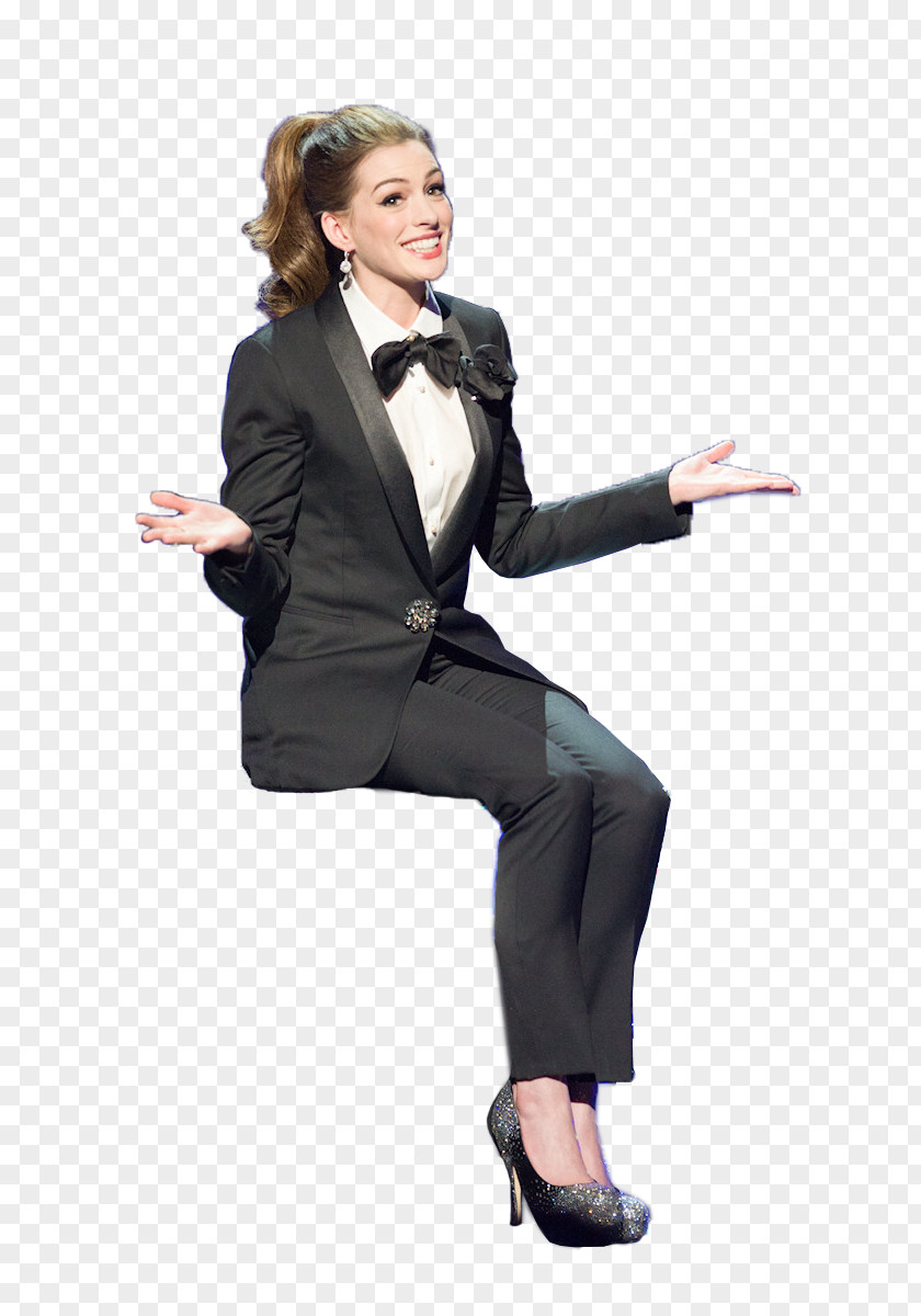 Anne Hathaway Pic 83rd Academy Awards Blazer Pattern PNG