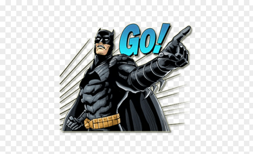 Batman Superhero Comics Telegram Sticker PNG