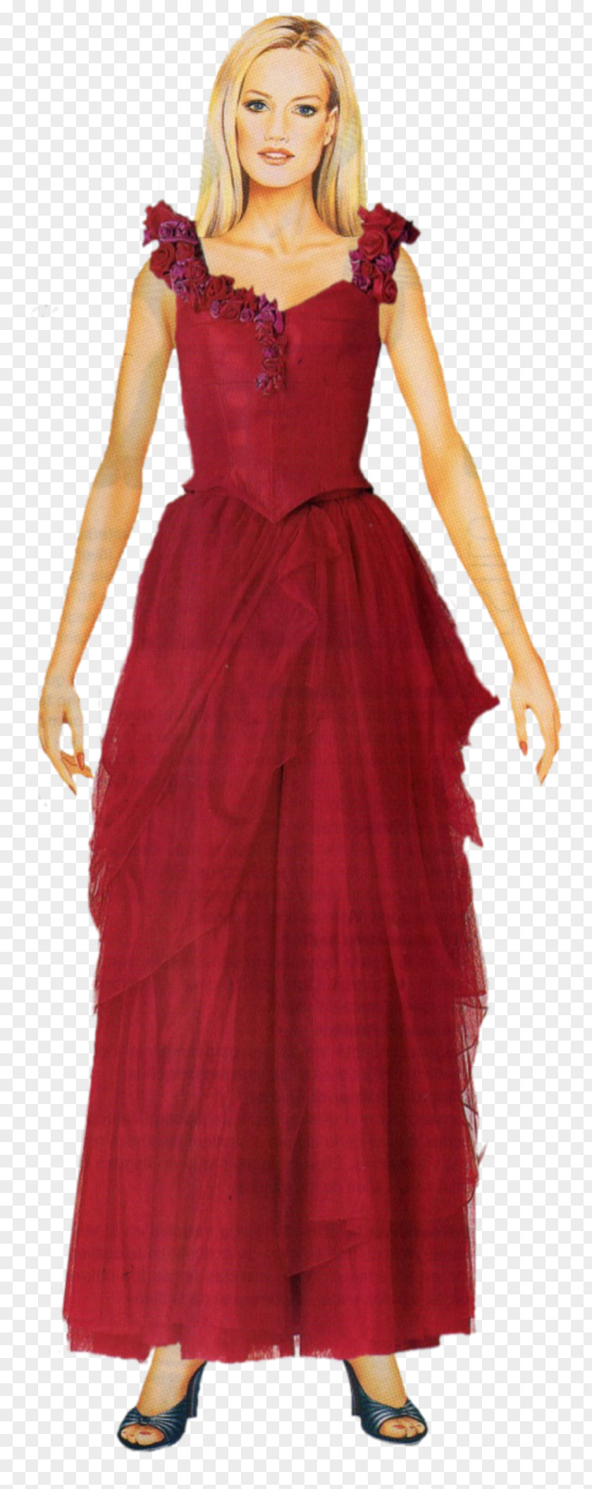 Dress Shoulder Gown Costume PNG