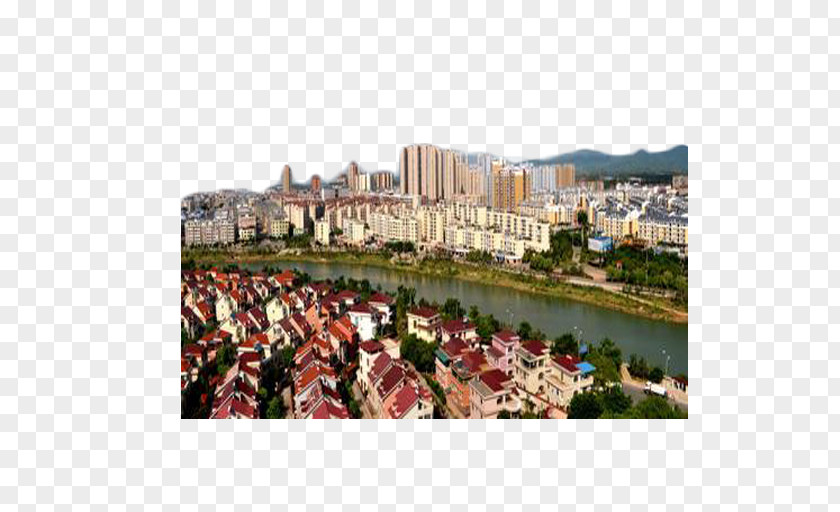 Ganzhou City Scene Wallpaper PNG