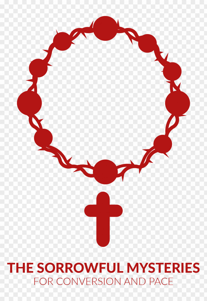 Heart Rosary Clip Art PNG