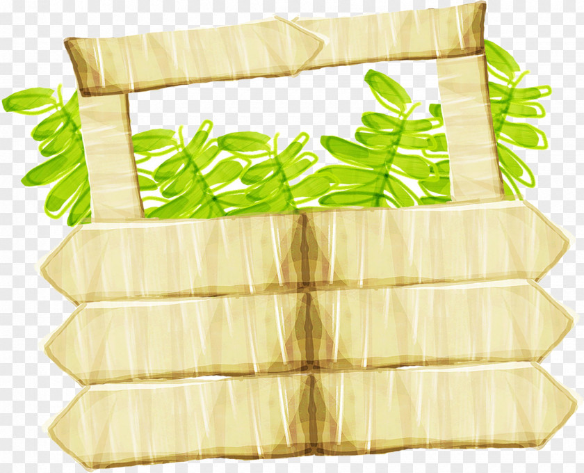 Plant Baskets Art Illustration PNG