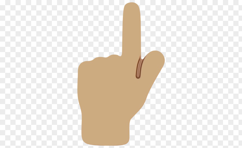 Beige Glove Thumb Finger PNG