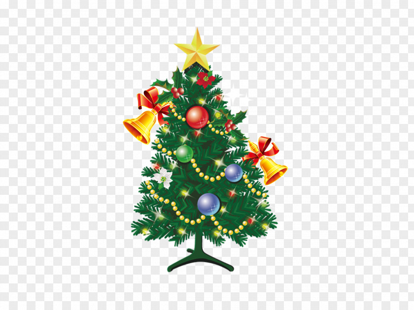 Christmas Tree Decoration Illustration PNG