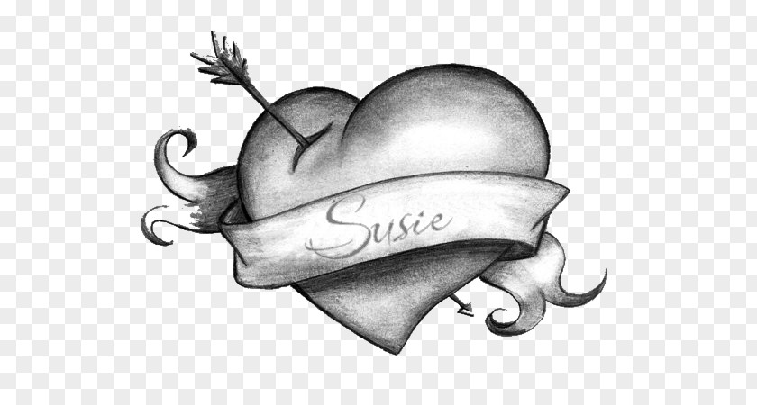 Heart With Arrow Love Clip Art PNG