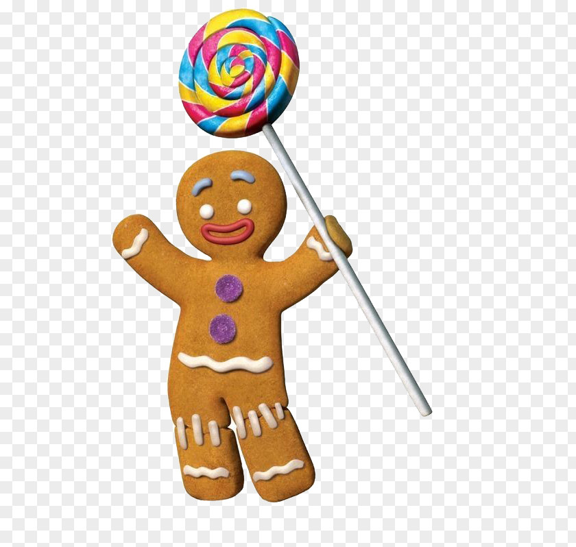 Lollipop Gingerbread Man Donkey Shrek The Musical Lord Farquaad Muffin PNG