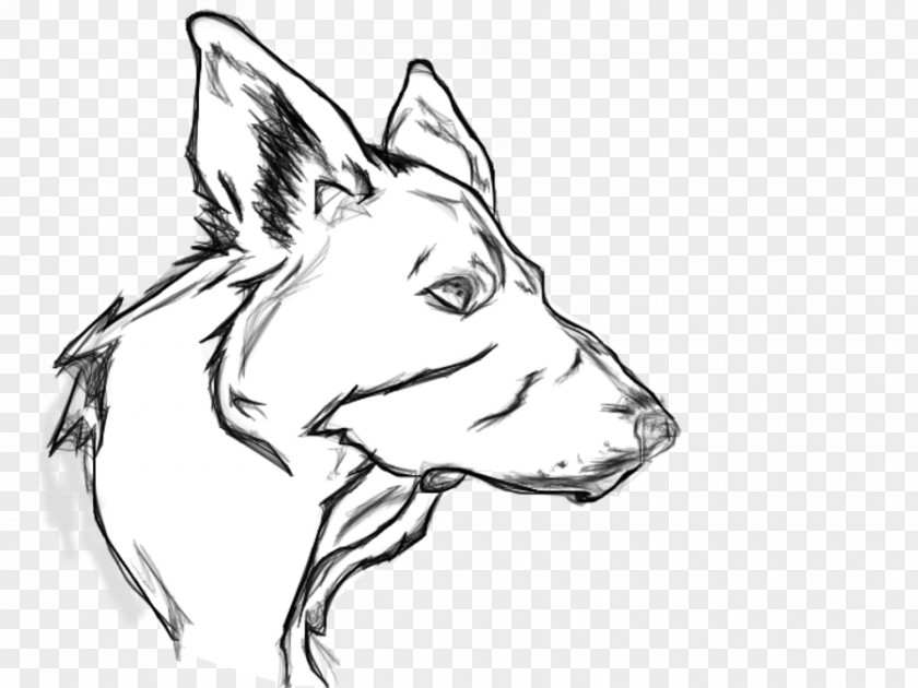 Puppy German Shepherd Snout Drawing Detection Dog PNG