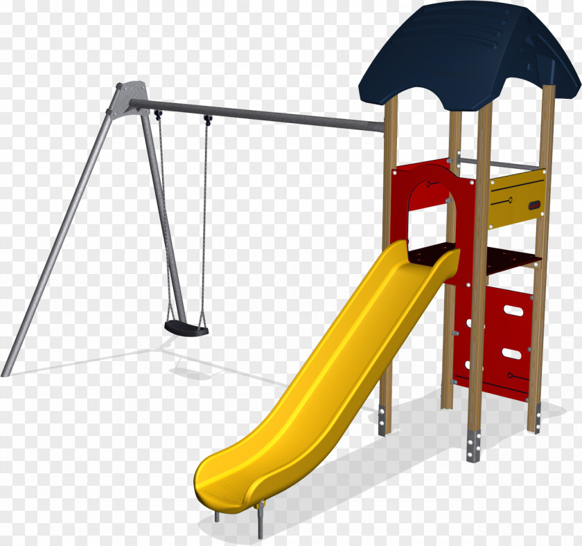 Wood Playground Slide Swing Plastic PNG