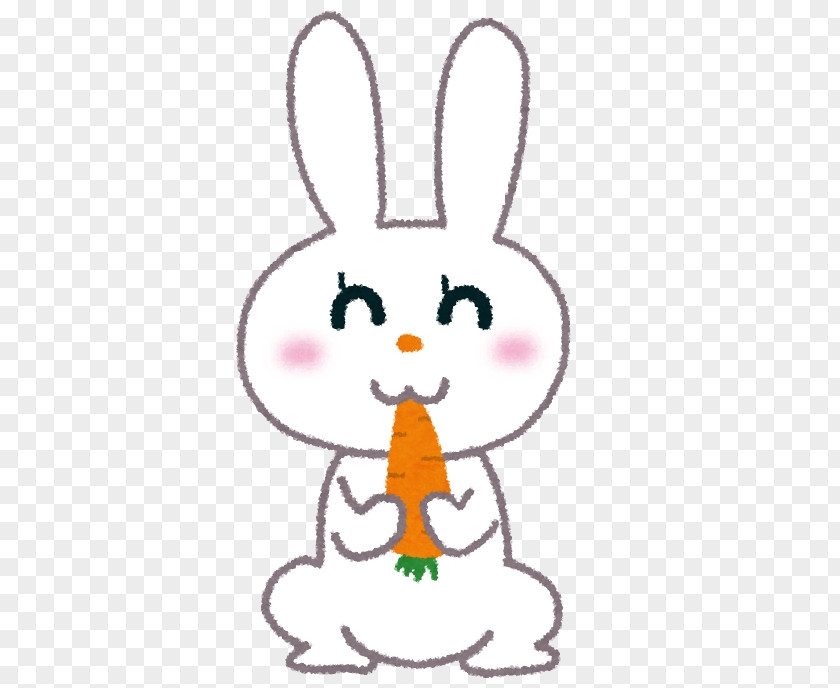 5 Finger Reading Test Easter Bunny Hare Clip Art PNG