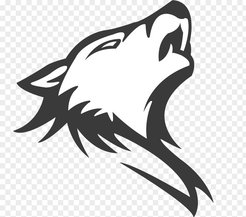 Dog Arctic Wolf Logo Bucky Barnes Drawing PNG