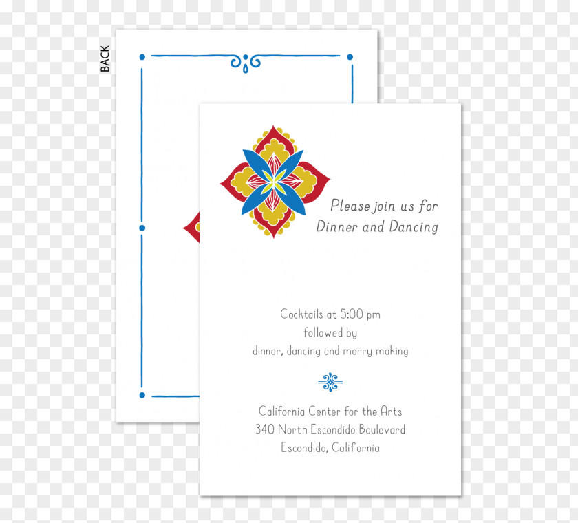 Electronic Invitations Wedding Invitation Reception Paper Yellow Blue PNG