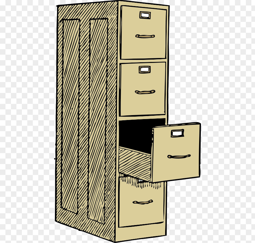 File Cabinets Cabinetry Clip Art PNG