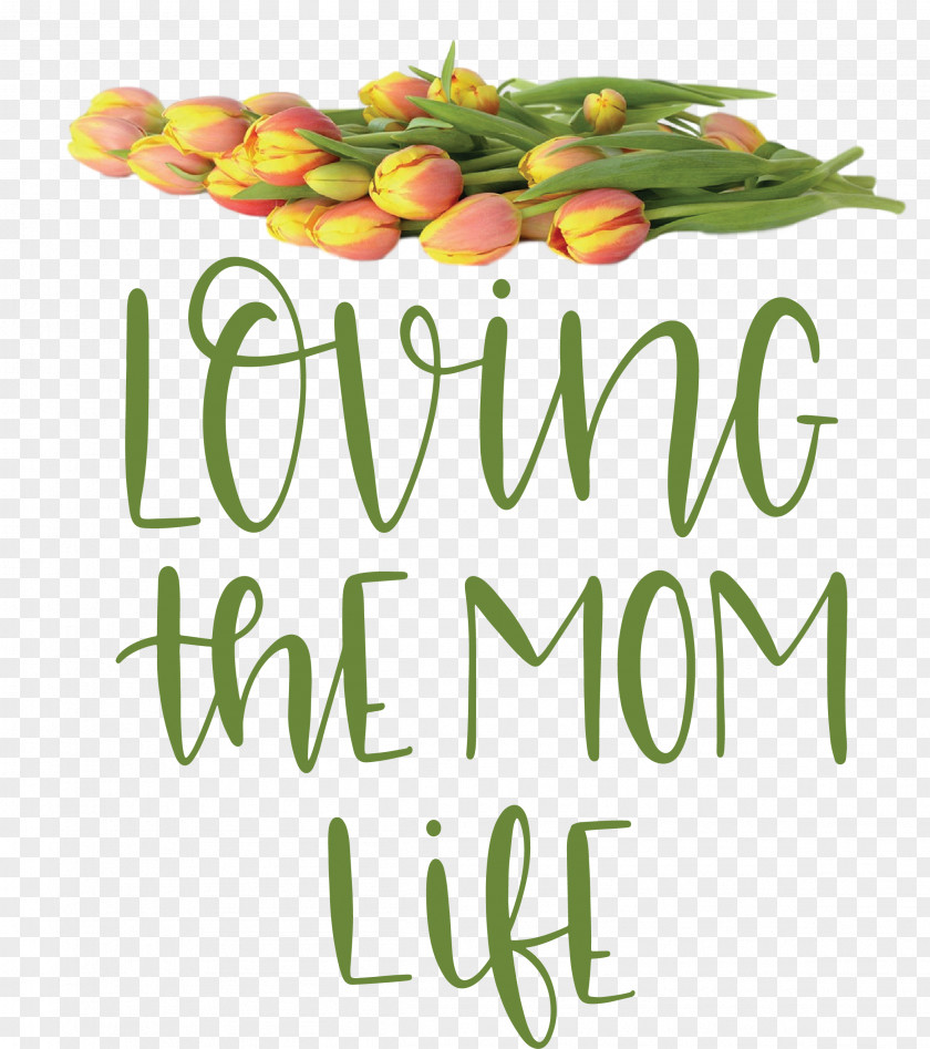 Mothers Day Quote Loving The Mom Life PNG