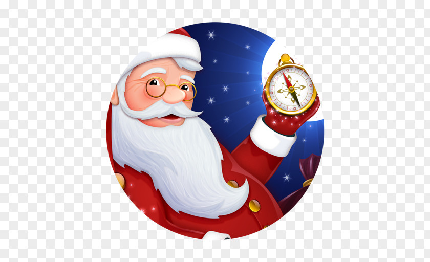 Santa Claus NORAD Tracks North Pole Google Tracker Christmas PNG