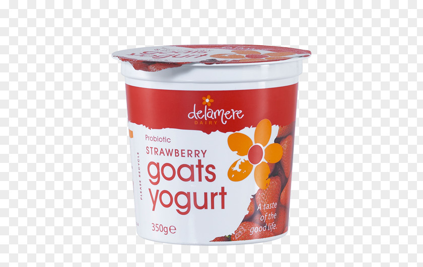 Strawberry Yogurt Milk Cream Goat Jam Flavor PNG