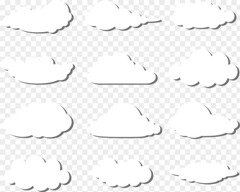 Vector Clouds Euclidean Cloud Vecteur Plot PNG