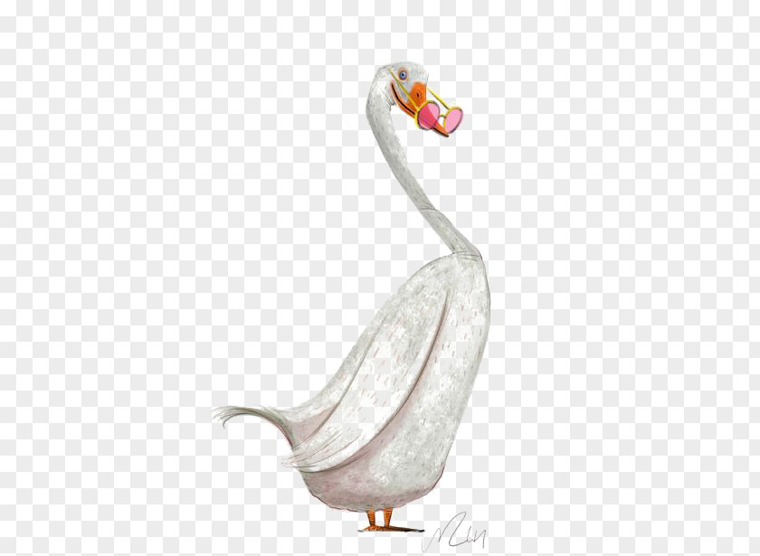 Goose Domestic Duck Cartoon PNG