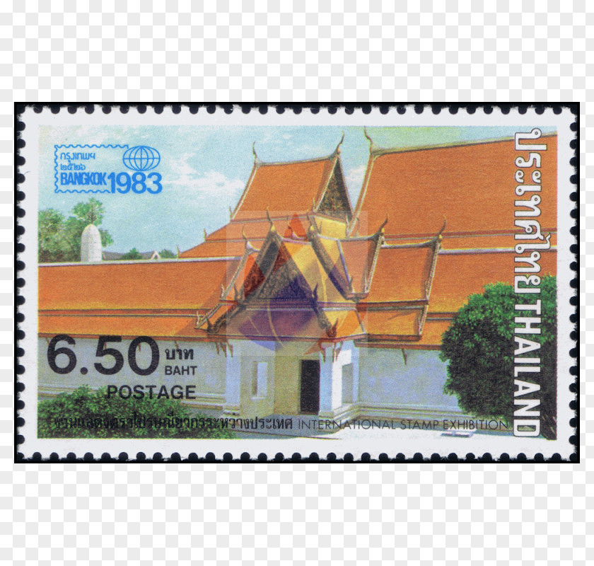 Tempel Postage Stamps Rectangle PNG