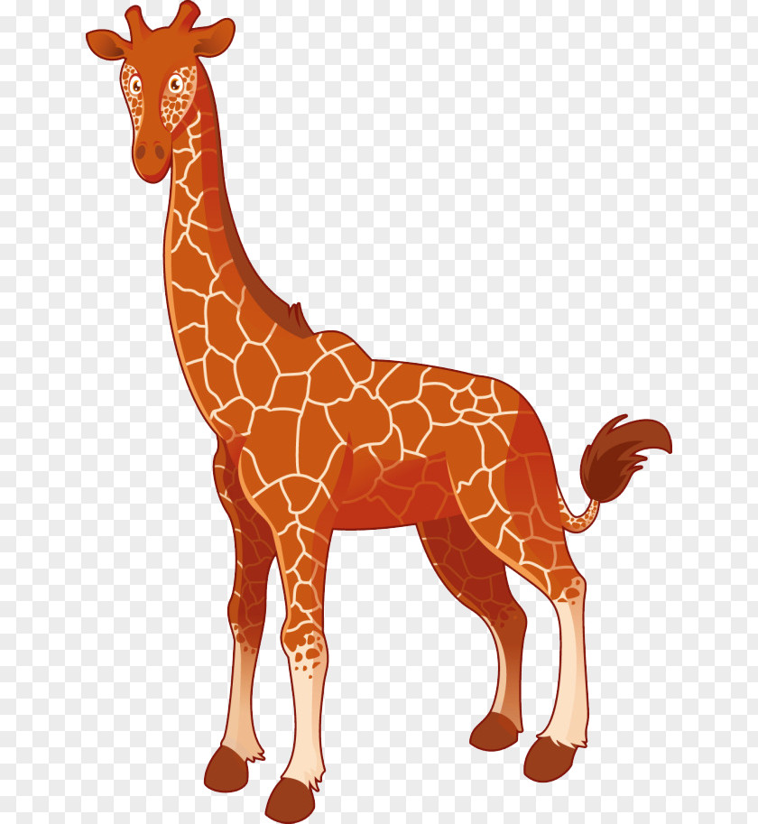 Cartoon Giraffe Royalty-free Clip Art PNG