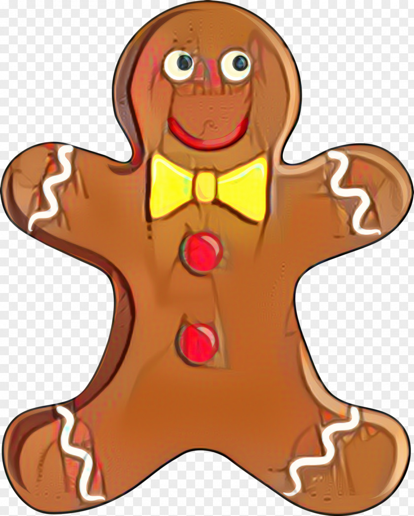 Dessert Cartoon Gingerbread Man PNG